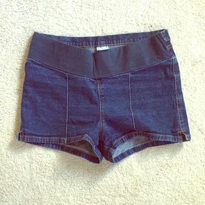 Maternity Jean shorts